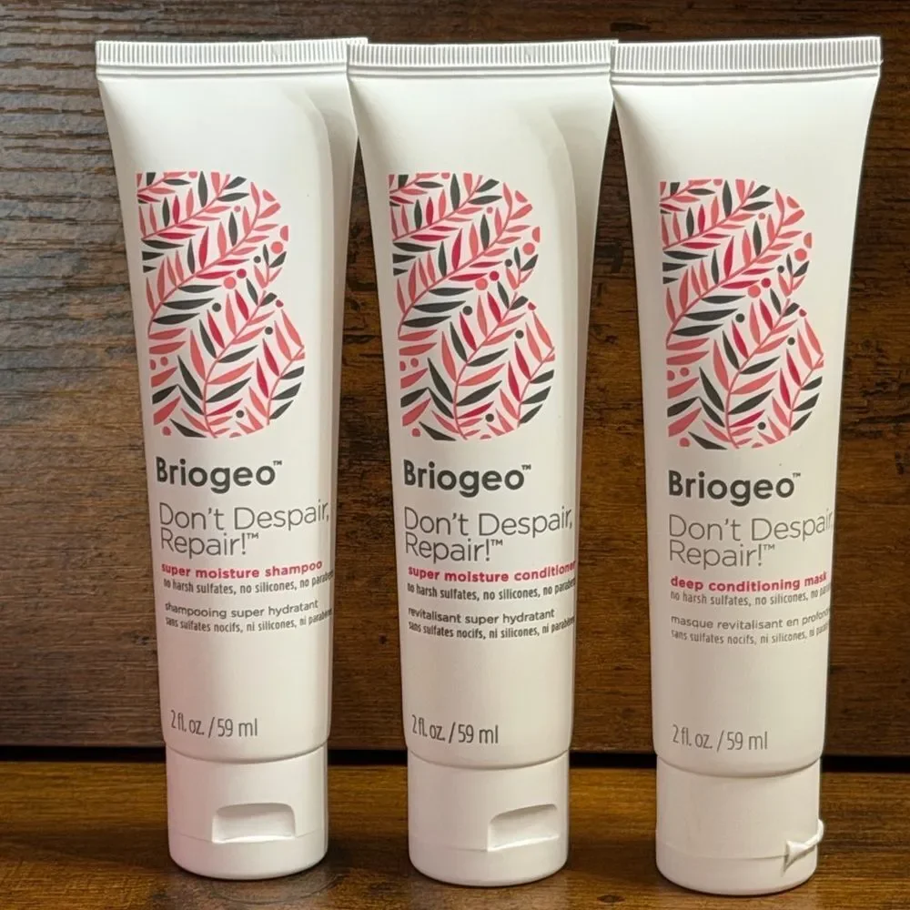 Briogeo Don't Despair, Repair! Hair Care Set - White and Red
